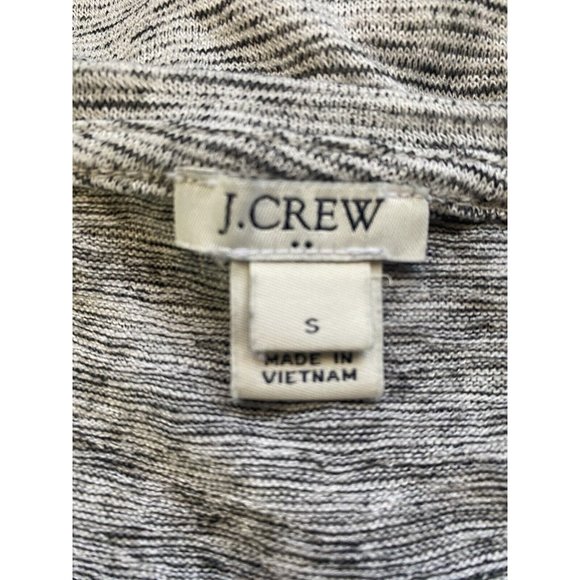 J CREW Tie Front Tank Top Womens S Space Dyed Sleeveless Soft Stretch Modal 9546 - Picture 6 of 6